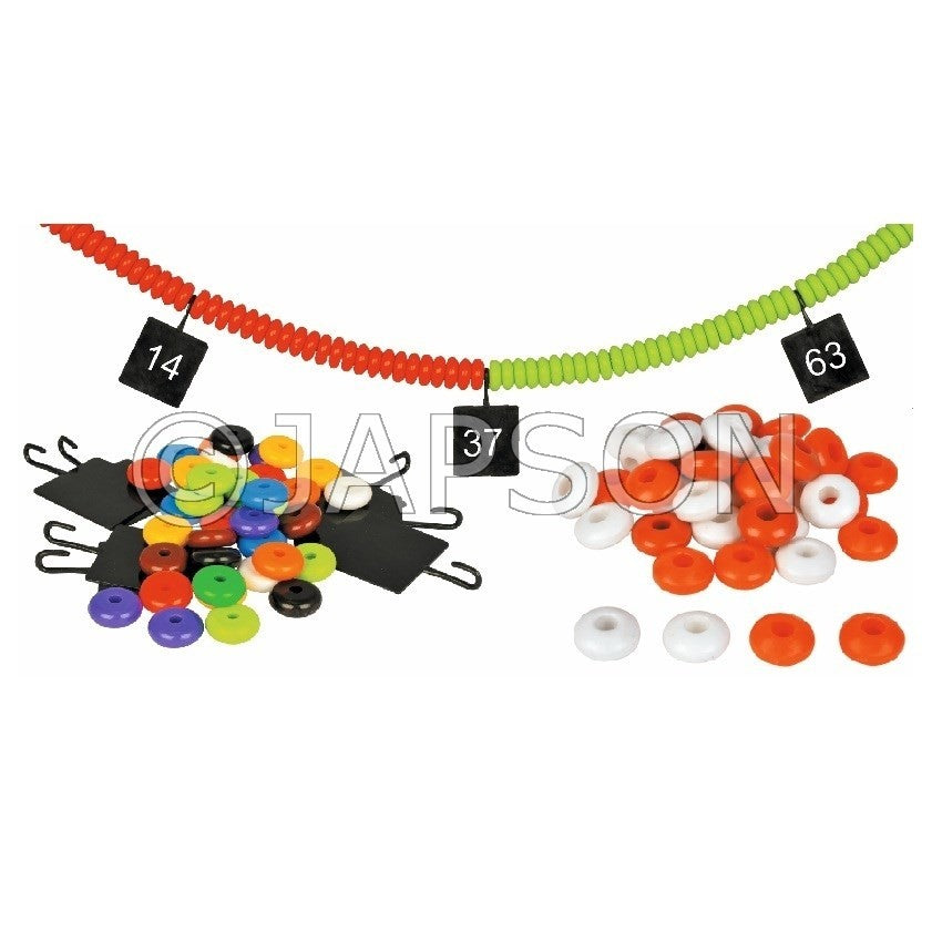 Beads with String with Hangers Beads for School Maths Lab Beads with String with Hangers Beads for School Maths Lab